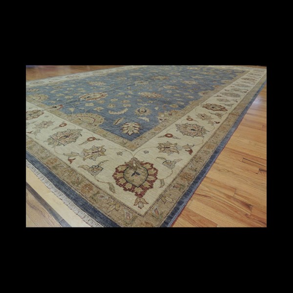 Unusual/odd size Oversize/Palace size extrafine Peshawar Vegetable Dye