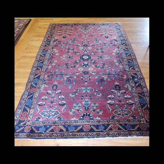 Wonderful Antique Persian Sarough Rug 4 x 6