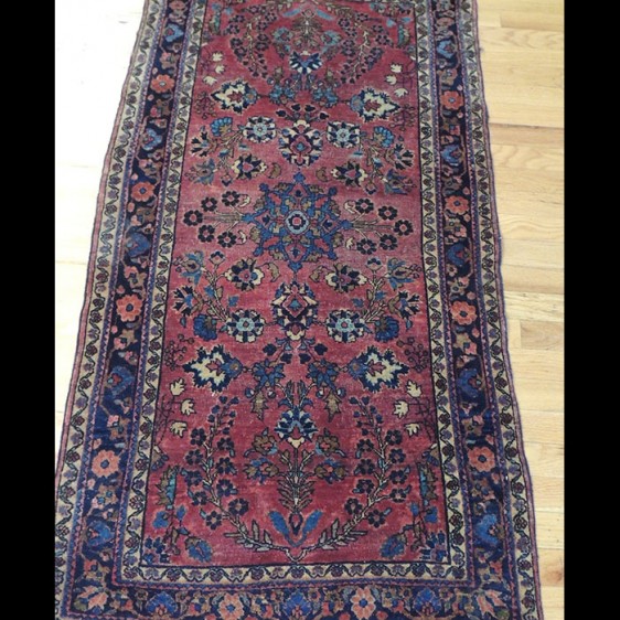 Splendid Antique Persian Sarough Oriental Area Rug 3 x 5