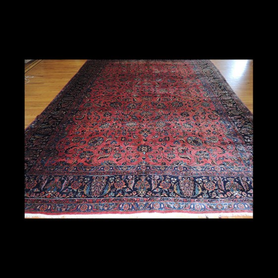 Oversize/Palace size Antique Persian Sarough Oriental Area Rug/Carpet 10 x 14