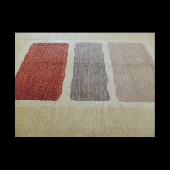 Bold Peshawar Oriental Area Rug 6 x 9