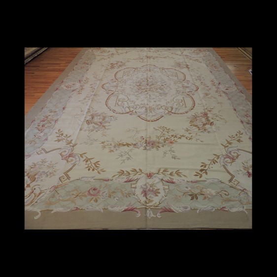 Superb Oversize/Palace French Aubusson Style Oriental Area Rug 11 x 16