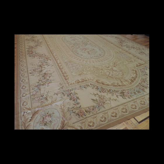 Attractive Oversize/Palace French Aubusson Style Oriental Area Rug 12 x 16