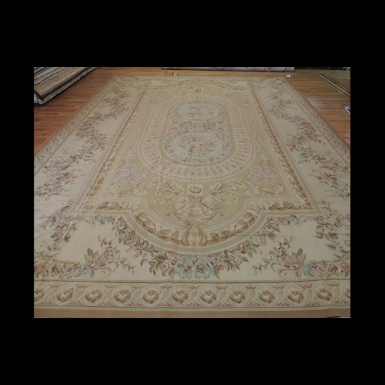 Attractive Oversize/Palace French Aubusson Style Oriental Area Rug 12 x 16