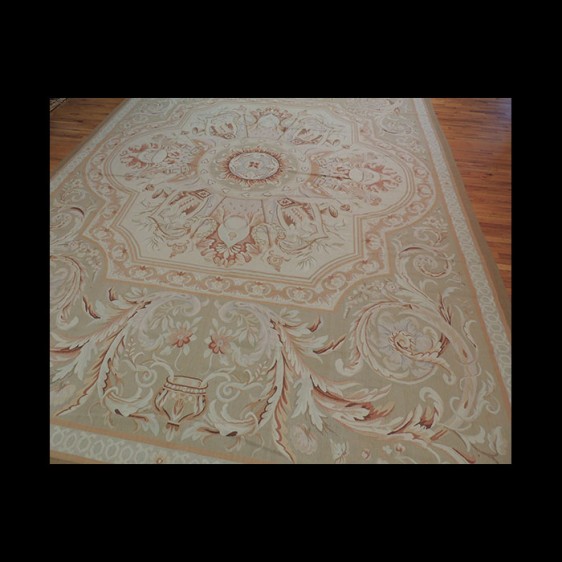 Oversize/Palace French Aubusson Style Oriental Area Rug 12 x 18