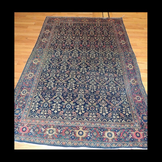 Wonderful Antique Persian Sarough Mahajran Rug 4 x 6