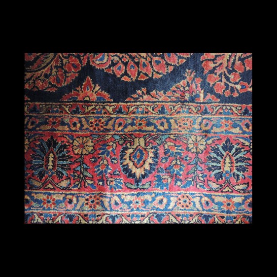 RARE MINT Antique Persian Sarough Rug 9 x 12