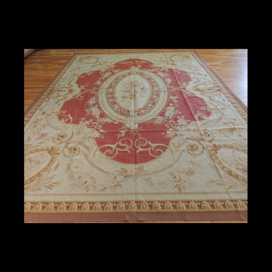 Placeholder Lovely French Aubusson Area Rug 9 x 12