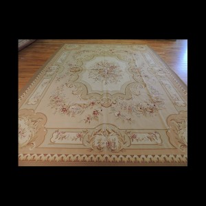 Lovely French Design Aubusson Oriental Area Rug 9 x 12