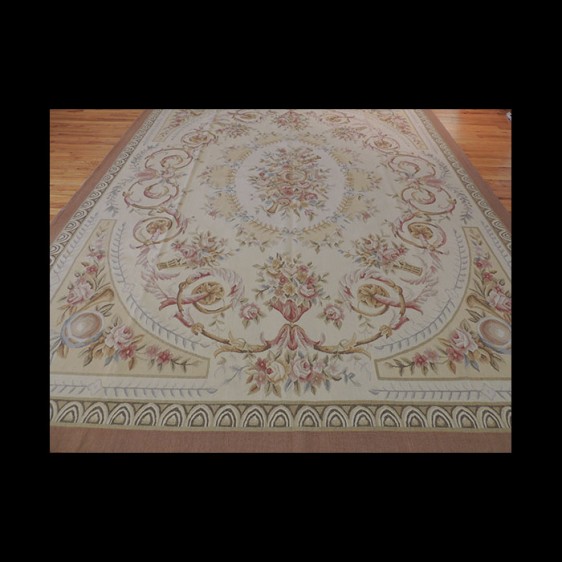 Wonderful French Aubusson Design Oriental Area Rug 8 x 10
