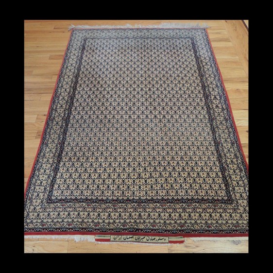 RARE “Museum Quality” Antique Collector signed Persian Isfahan Rug 3 x 5