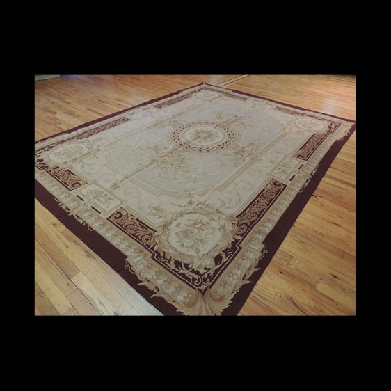 Superb French Aubusson Oriental Area Rug 8 x 10