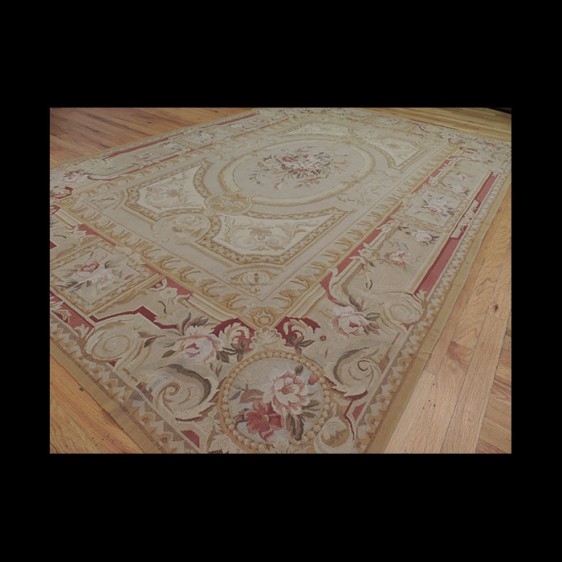 Outstanding French Aubusson Design Oriental Area Rug 6 x 9